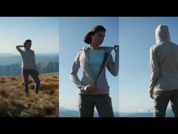 Флісова кофта жіноча TURBAT Peak Wmn S синя (012.004.4566) | Фото 7