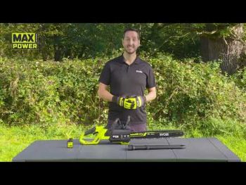 Ланцюгова пилка акумуляторна RYOBI RY36CSX50A-0, 36В Max Power (5133006242) | Фото 9