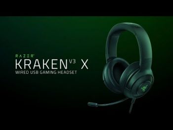 Ігрова гарнітура RAZER Kraken V3 X 7.1 USB FRML Packaging Black (RZ04-03750300-R3M1) Ігрова гарнітура RAZER Kraken V3 X 7.1 USB FRML Packaging Black (RZ04-03750300-R3M1) | Фото 11