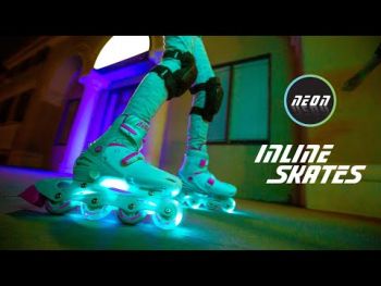 Роликові ковзани NEON Inline, розмір 30-33, синій (NI02B4) Роликові ковзани NEON Inline, розмір 30-33, синій (NI02B4) | Фото 2