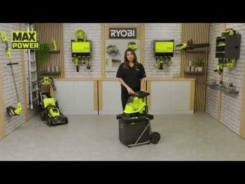 Купить садовый измельчитель Садовий подрібнювач RYOBI RY36SHX40-0, акумуляторний 36В MAX POWER, 40мм без АКБ та ЗП (5133005451) | Фото 11