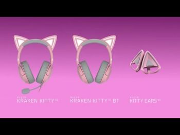 Ігрова гарнітура RAZER Kraken Kitty V2 Black (RZ04-04730100-R3M1) Ігрова гарнітура RAZER Kraken Kitty V2 Black (RZ04-04730100-R3M1) | Фото 9