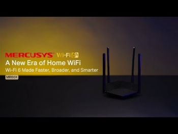 Маршрутизатор MERCUSYS MR60X AX1500 2xGE LAN 1xGE WAN MU-MIMO OFDMA (MR60X) Маршрутизатор MERCUSYS MR60X AX1500 2xGE LAN 1xGE WAN MU-MIMO OFDMA (MR60X) | Фото 7