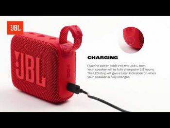 Портативна акустика JBL GO 4 Red (JBLGO4RED) Портативна акустика JBL GO 4 Red (JBLGO4RED) | Фото 7