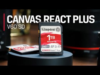 Карта пам'яті Kingston SDXC 256GB Canvas React Plus UHS-II 280R/150W U3 V60 для Full HD/4K | Фото 3