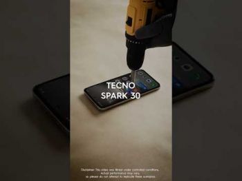 Смартфон TECNO Spark 30 (KL6) 8/256Gb Stellar Shadow | Фото 14