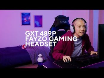 Гарнітура TRUST GXT 489 FAYZO, 3.5мм, violet (25301) Гарнітура TRUST GXT 489 FAYZO, 3.5мм, violet (25301) | Фото 10