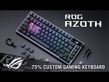 Ігрова клавіатура ASUS ROG Azoth NX Red EN PBT (90MP0316-BKUA01) Ігрова клавіатура ASUS ROG Azoth NX Red EN PBT (90MP0316-BKUA01) | Фото 10