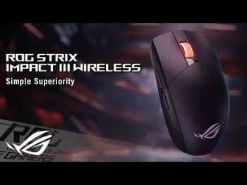 Ігрова миша ASUS ROG Strix Impact III Wireless Black (90MP03D0-BMUA00) | Фото 12