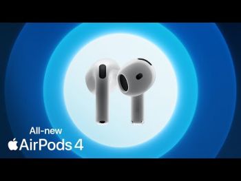 Навушники APPLE AirPods 4 (MXP63ZE/A) | Фото 1