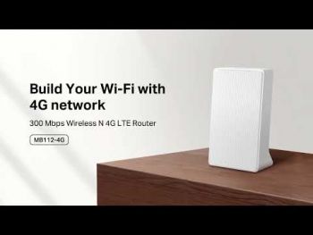 Роутер MERCUSYS MB112-4G N300 4G/LTE 1xFE LAN 1xFE WAN (MB112-4G) | Фото 5