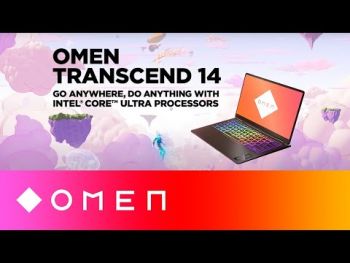 Купить ноутбук Ноутбук HP OMEN Transcend 14-fb1008ua Ceramic White (C3US5EA) | Фото 1