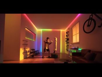 Стрічка світлодіодна розумна Govee H61E1 RGBICW LED Strip Lights, 5м, білий (H61E13D2) | Фото 9