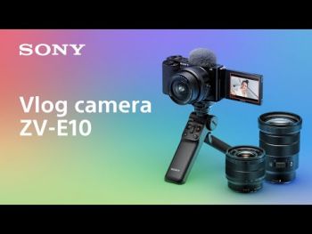 Фотоапарат SONY ZV-E10 + 16-50 Black Creator Kit (ZVE10LB_СrKit) | Фото 1