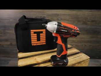 Гайковерт ударний акумуляторний Tekhmann TIW-90/i12 12В 90Нм без АКБ і ЗП (850188) | Фото 6