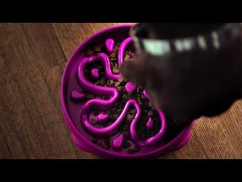 Миска-лабіринт для собак Outward Hound Fun Feeder Дроп велика сіра (oh69892) | Фото 4