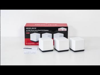 Маршрутизатор MERCUSYS HALO H30G 2PK AC1300 2xGE LAN/WAN MESH (HALO-H30G-2-PACK) | Фото 6