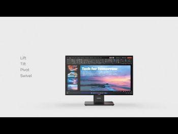 Монітор 27'' LENOVO ThinkVision T27qd-40 (64AAGAT2UA) Монітор 27'' LENOVO ThinkVision T27qd-40 (64AAGAT2UA) | Фото 9