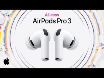 Навушники APPLE AirPods Pro 3 (MFHP4ZE/A) Навушники APPLE AirPods Pro 3 (MFHP4ZE/A) | Фото 1