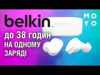Навушники BELKIN Soundform Play True Wireless, Black (AUC005btBK) | Фото 7