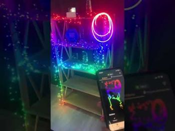 Гірлянда Twinkly Icicle RGBW 190, BT+WiFi, Gen II, КАБЕЛЬ IP44 прозорий (TWI190SPP-TEU) (ПУ) | Фото 28