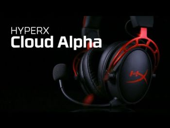 Ігрова гарнітура HyperX Cloud Alpha Black/Red (4P5L1AM) Ігрова гарнітура HyperX Cloud Alpha Black/Red (4P5L1AM) | Фото 9
