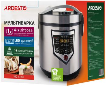 Мультиварка ARDESTO MC-Х16X Мультиварка ARDESTO MC-Х16X | Фото 13