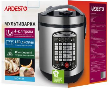 Мультиварка ARDESTO MC-X42X Мультиварка ARDESTO MC-X42X | Фото 13