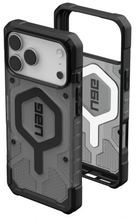 Чохол UAG для iPhone 17 Pro Max Pathfinder Clear MagSafe Ash/Black (114552113140) | Фото 7