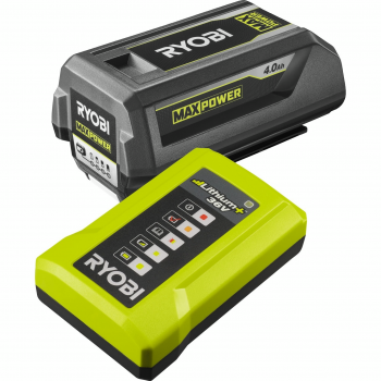 Набір акумулятора та зарядного пристрою Ryobi Max Power RY36BK17B-140 36В 1х4А·год (5133006228) | Фото 1