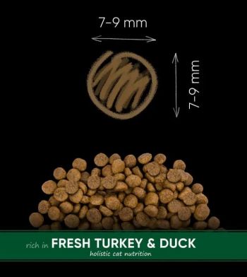 Сухий корм для кішок Savory зі свіжим м'ясом індички та качкою 8 кг (4820232630068) | Фото 5