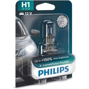 Лампа Philips галогенова 12V H1 55W P14.5S X-Treme Vision Pro150 (PS_12258_XVP_B1) | Фото 1