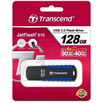 Накопичувач USB 3.0 TRANSCEND JetFlash 810 128GB (TS128GJF810) Накопичувач USB 3.0 TRANSCEND JetFlash 810 128GB (TS128GJF810) | Фото 4