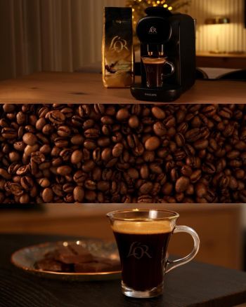 Кава L`OR зерна Crema Absolute Classic, 1000г, купаж арабіка / робуста (8711000400791) | Фото 5