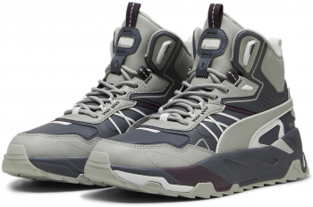 Черевики чоловічі Puma Trinity Mid Hybrid L 393985-10 45 (10.5 UK) сірі (4067979381871) Черевики чоловічі Puma Trinity Mid Hybrid L 393985-10 45 (10.5 UK) сірі (4067979381871) | Фото 7