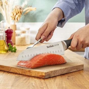 Набір ножів TEFAL Ice Force, 5пр., з дерев'яною колодкою (K232S574) Купить набор кухонных ножей Набір ножів TEFAL Ice Force, 5пр., з дерев'яною колодкою (K232S574) | Фото 19