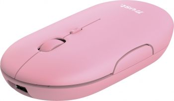 Миша TRUST Puck Rechargeable Ultra-Thin BT WL Silent Pink (24125_TRUST) Миша TRUST Puck Rechargeable Ultra-Thin BT WL Silent Pink (24125_TRUST) | Фото 13