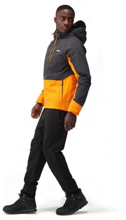 Куртка чоловіча Regatta Highton Str III RMP344-XUP XL чорна (5063019246475) | Фото 3