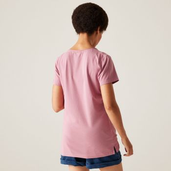 Футболка жіноча Regatta Elkie RWT333-5C2 14 рожева (5063019979403) | Фото 5