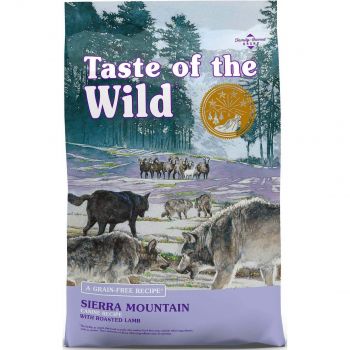 Сухий корм Taste of the Wild Sierra Mountain Canine Formula with roasted lamb з ягням 5.6 кг (9752-HT77) | Фото 1