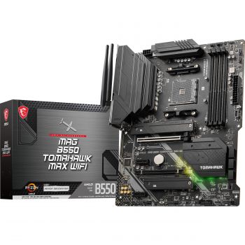 Материнська плата MSI MAG B550 TOMAHAWK MAX WIFI (911-7C91-062) | Фото 1