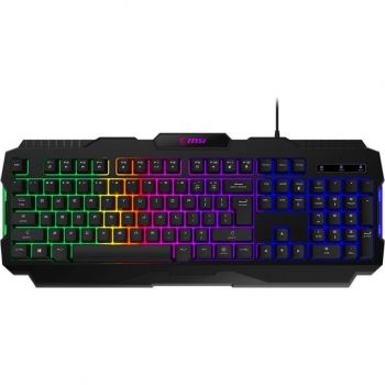 Ігрова клавіатура MSI FORGE GK100 UA Black (S11-04UA221-HH9) | Фото 1