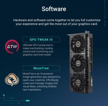 Відеокарта ASUS GeForce RTX 5070 12GB GDDR7 OC PRIME (90YV0M10-M0NA00) Відеокарта ASUS GeForce RTX 5070 12GB GDDR7 OC PRIME (90YV0M10-M0NA00) | Фото 4