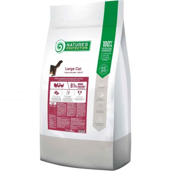 Сухий корм для дорослих котів великих порід Nature's Protection Large cat 18кг (NPB46051) | Фото 1