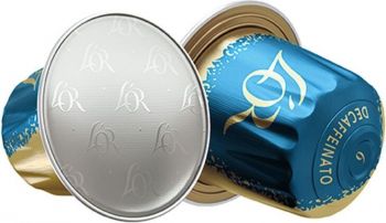 Кава L`OR капсули Espresso Decaffeinato, 100% арабіка , 10шт, Nespresso, без кофеїну (8711000357965) | Фото 3