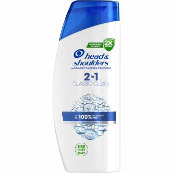 Купить шампунь для волос Шампунь та бальзам-ополіскувач проти лупи Head&Shoulders 2в1 Основний догляд 625мл (8700216304948) | Фото 7