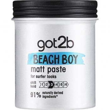 Паста матова для волосся Got2b Beach Matt Фіксація 3 100 мл (7332531091367) | Фото 1