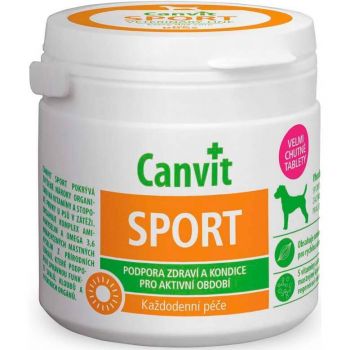 Вітамінно-мінеральний комплекс для собак Сanvit Sport зміцнення при навантаженнях 100 г (can50737) | Фото 1