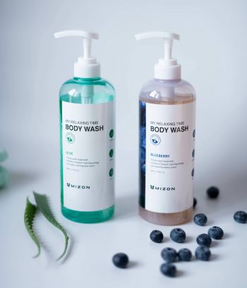 Гель для душу Mizon My Relaxing Time Aloe, 800 мл (8809132968927) | Фото 4