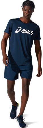 Футболка чоловіча Asics Core Top 2011C334-402 XL синя | Фото 2